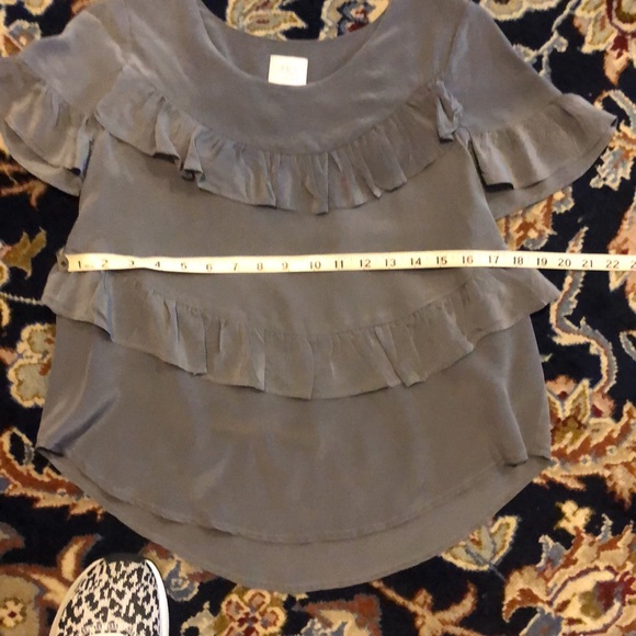 Silk Anthropologie shirt - Picture 5 of 9